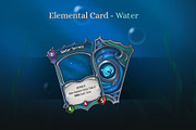 Elemental Card - Water