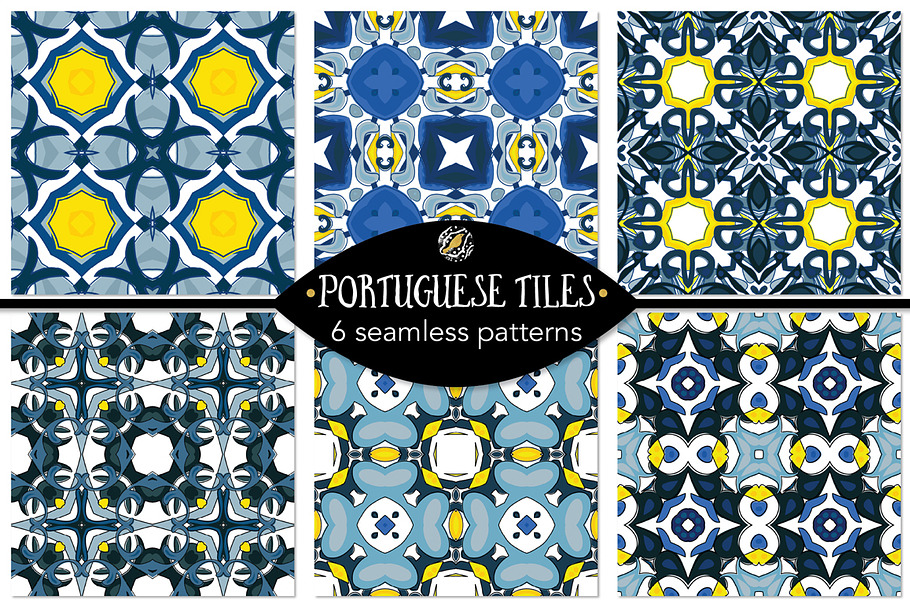 Set 102 - 6 Seamless Patterns in Patterns - product preview 8