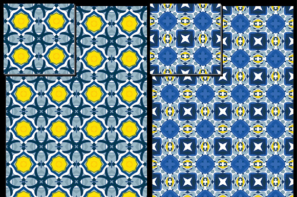 Set 102 - 6 Seamless Patterns in Patterns - product preview 1