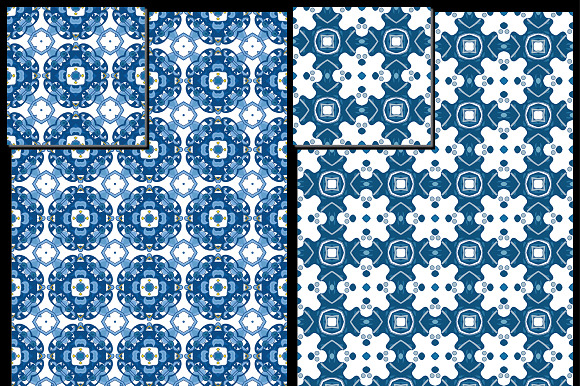 Set 104 - 6 Seamless Patterns in Patterns - product preview 1