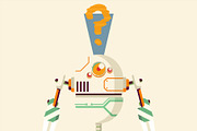 robot illustration graphic