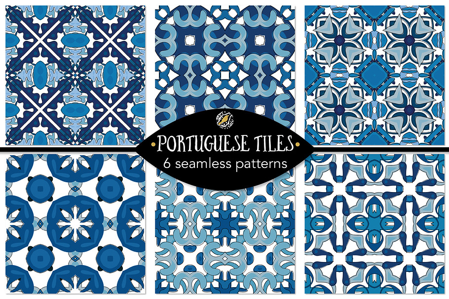 Set 105 - 6 Seamless Patterns in Patterns - product preview 8