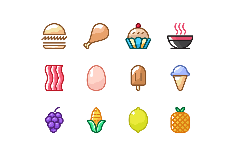 Heiyo Food Collections in Food Icons - product preview 8