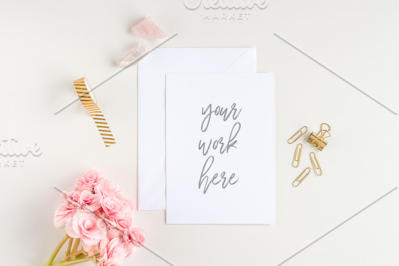 Pink & White Bundle - Mockups in Print Mockups - product preview 7