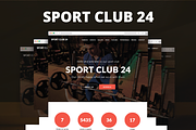 Sport Club 24 - Sport Muse Template