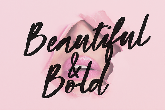 Beauty Rush Font  in Script Fonts - product preview 7
