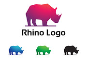 Rhino Rhinoceros Polygon Low Poly