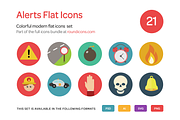 Alerts Flat Icons