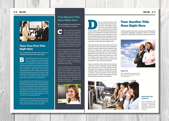 InDesign Newsletter Template in Magazine Templates - product preview 1