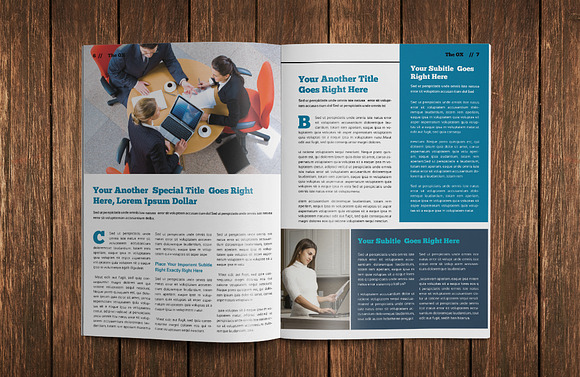 InDesign Newsletter Template in Magazine Templates - product preview 7
