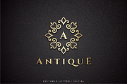 Antique - Letter A Logo