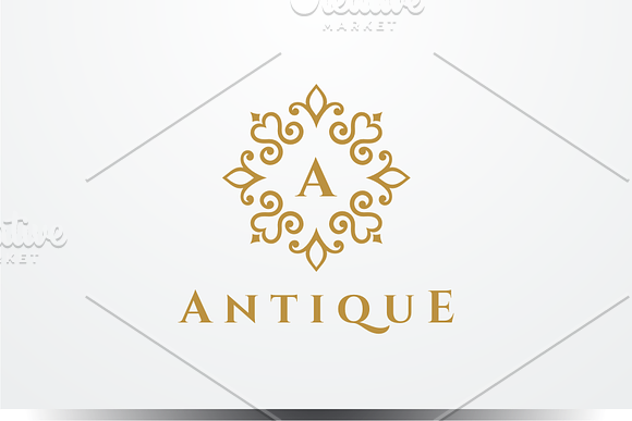 Antique - Letter A Logo in Logo Templates - product preview 1