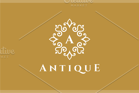 Antique - Letter A Logo in Logo Templates - product preview 2