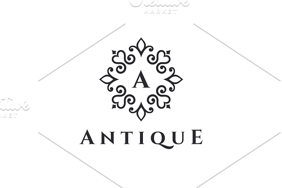 Antique - Letter A Logo in Logo Templates - product preview 3
