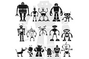 robots vector set