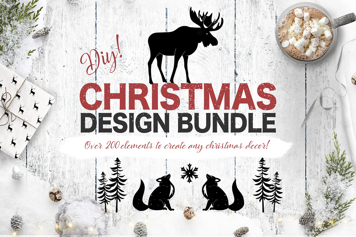 Christmas Design Pack DIY in Illustrations - product preview 8