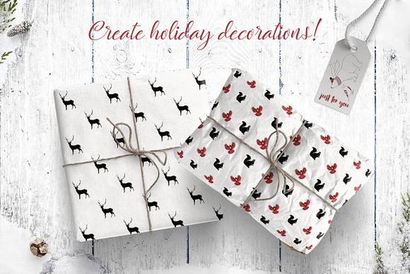 Christmas Design Pack DIY in Illustrations - product preview 4