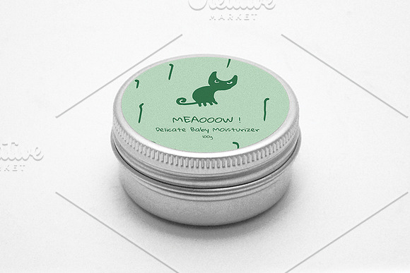 Single Tin Jar Mockup in Product Mockups - product preview 1