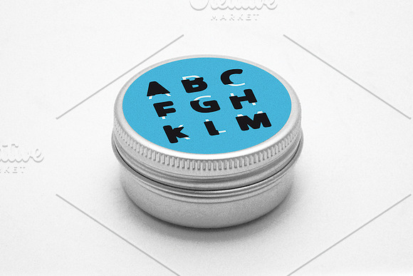 Single Tin Jar Mockup in Product Mockups - product preview 2
