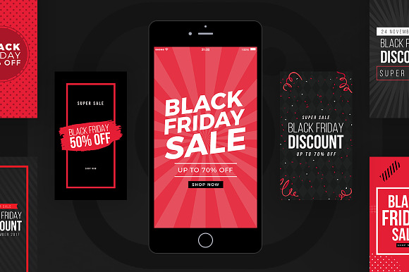 Ultimate Black Friday Social Media in Instagram Templates - product preview 24