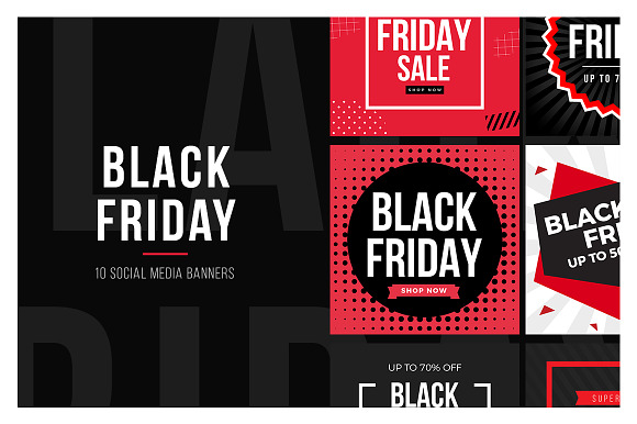 Ultimate Black Friday Social Media in Instagram Templates - product preview 25