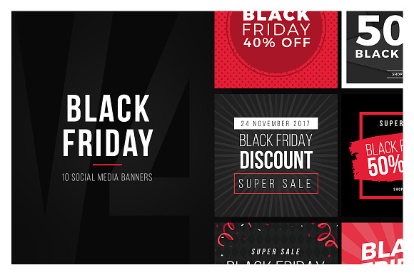 Ultimate Black Friday Social Media in Instagram Templates - product preview 26