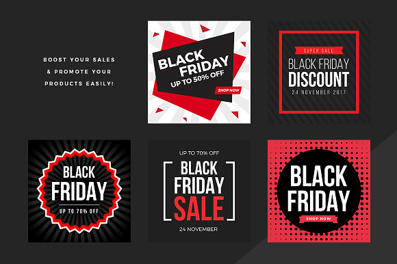 Ultimate Black Friday Social Media in Instagram Templates - product preview 27