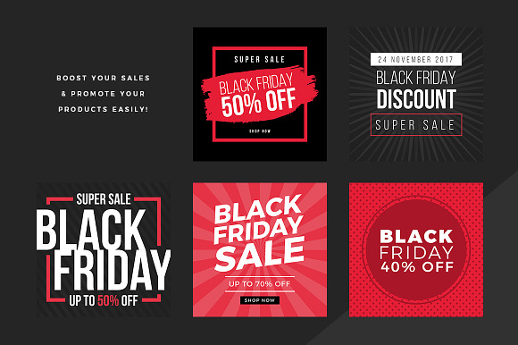 Ultimate Black Friday Social Media in Instagram Templates - product preview 31
