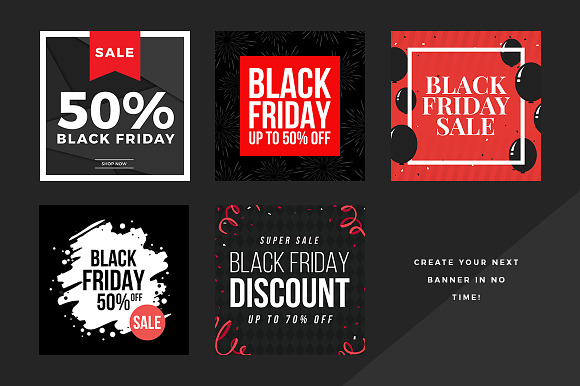 Ultimate Black Friday Social Media in Instagram Templates - product preview 32