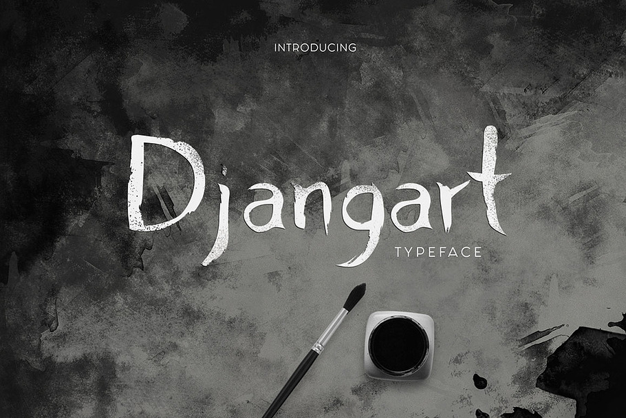 Djangart  in Display Fonts - product preview 8