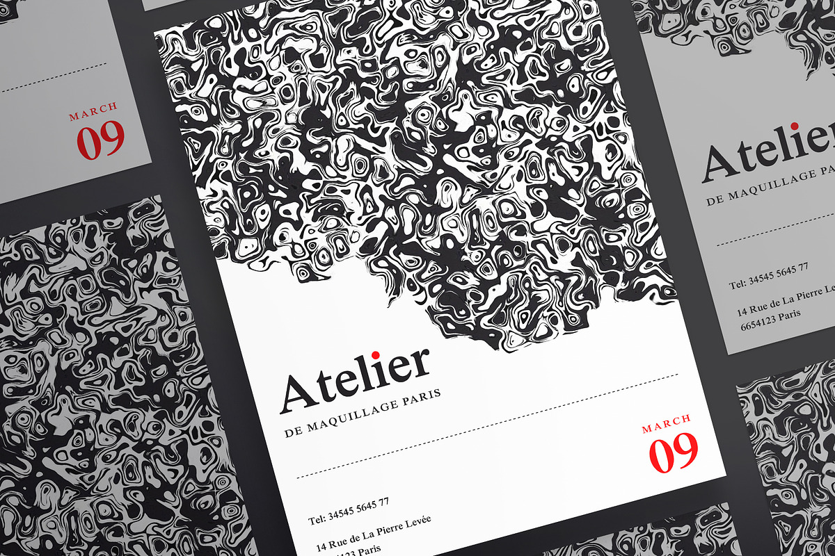 Posters | Atelier in Flyer Templates - product preview 8