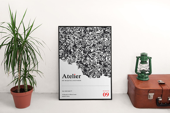 Posters | Atelier in Flyer Templates - product preview 2