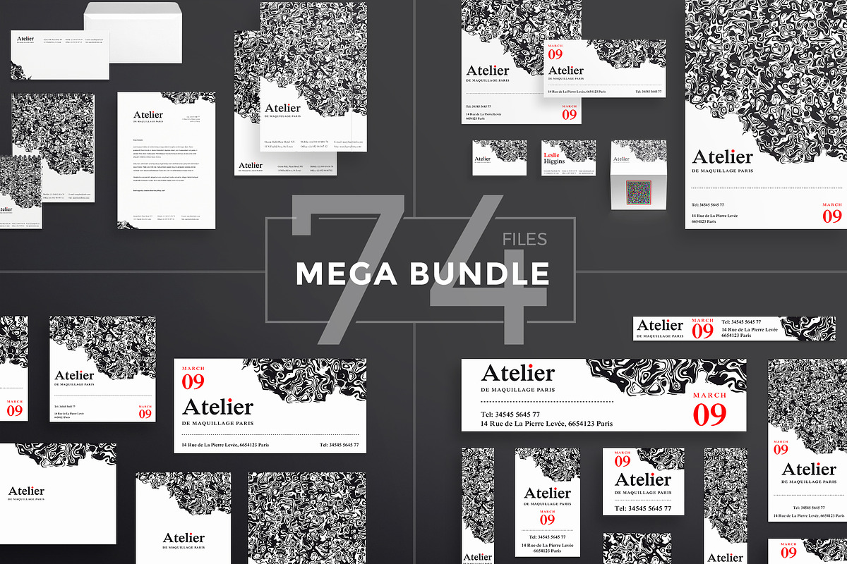 Mega Bundle | Atelier in Templates - product preview 8