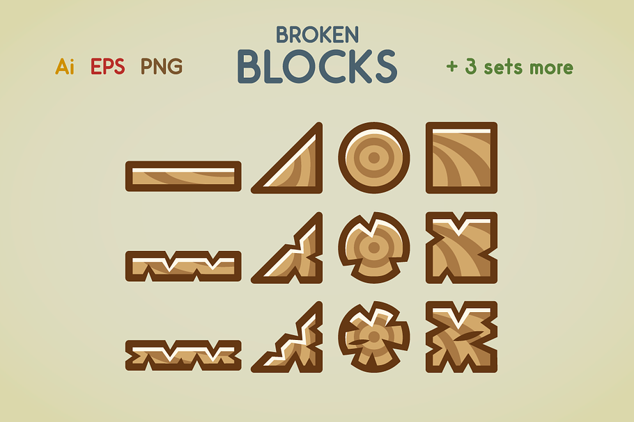 Broken Blocks in Objects - product preview 8