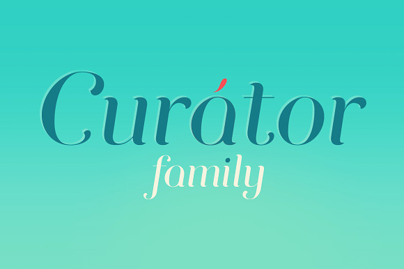 Curator family in Script Fonts - product preview 3