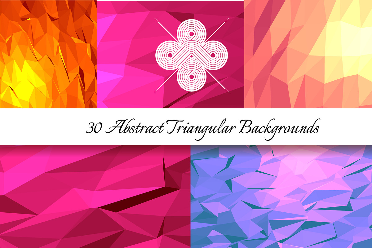 30 Abstract Triangular Patterns in Patterns - product preview 8