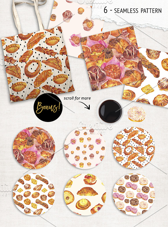 Baking Collection in Illustrations - product preview 3