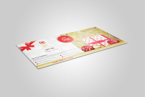Gift Voucher in Card Templates - product preview 2