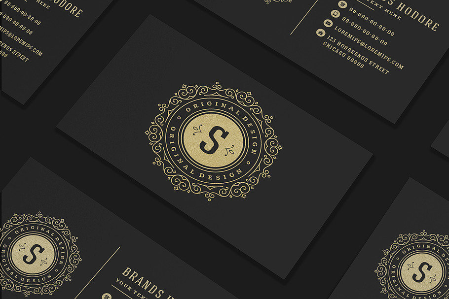 Luxury Business Card in Business Card Templates - product preview 8