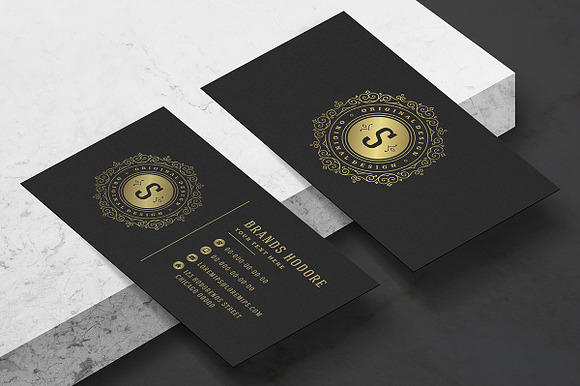 Luxury Business Card in Business Card Templates - product preview 1