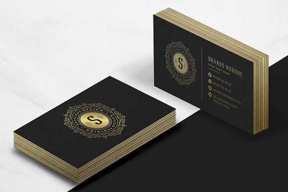 Luxury Business Card in Business Card Templates - product preview 2