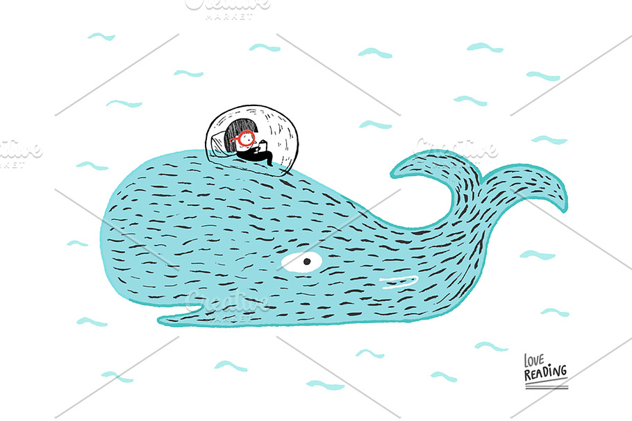 Love Reading! Under the sea in Illustrations - product preview 8