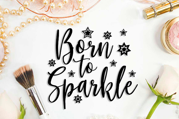 Born To Sparkle SVG DXF PNG EPS in Illustrations - product preview 1