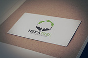 Hexagon Tree Logo