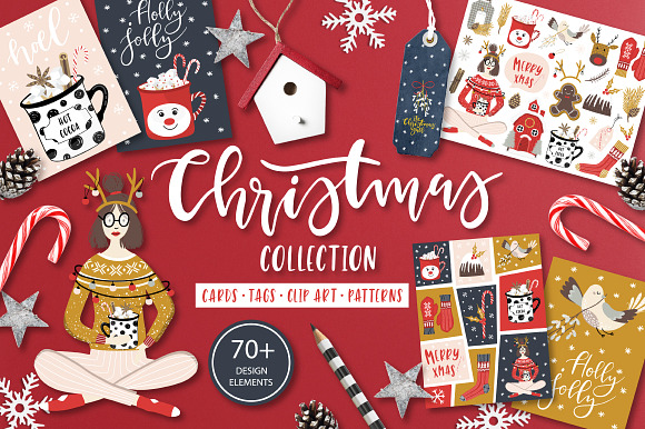 Christmas BUNDLE 70% OFF in Illustrations - product preview 2
