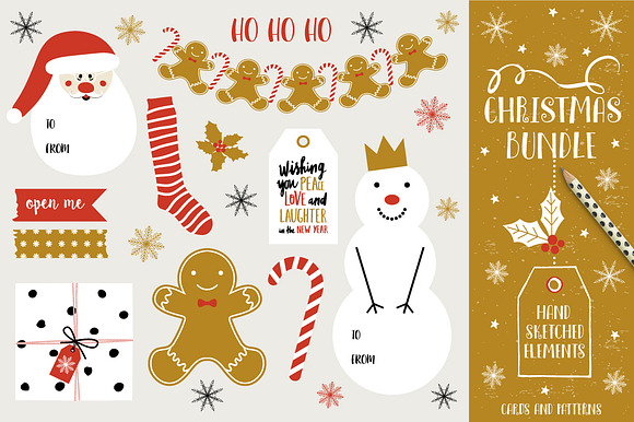 Christmas BUNDLE 70% OFF in Illustrations - product preview 5
