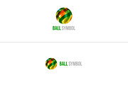 Ball symbol Logo