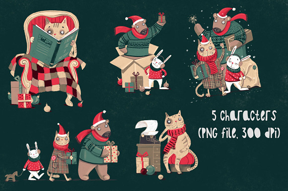 Holly Jolly Christmas in Illustrations - product preview 2