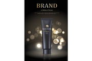 Brand Name Poster Black Pearl Night Face Cream
