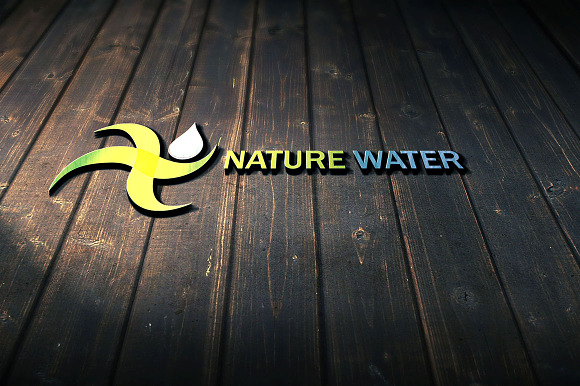 Nature water Logo in Logo Templates - product preview 2